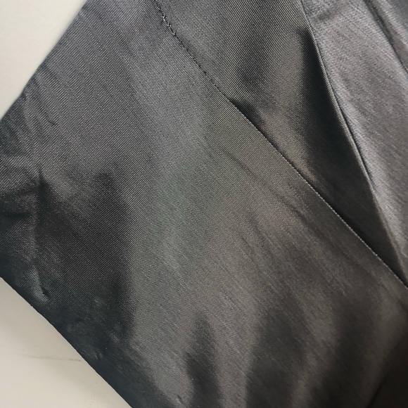 Shelli Segal Laundry silver grey backless strapless gown Cruise Prom Wedding 4 - Picture 5 of 13